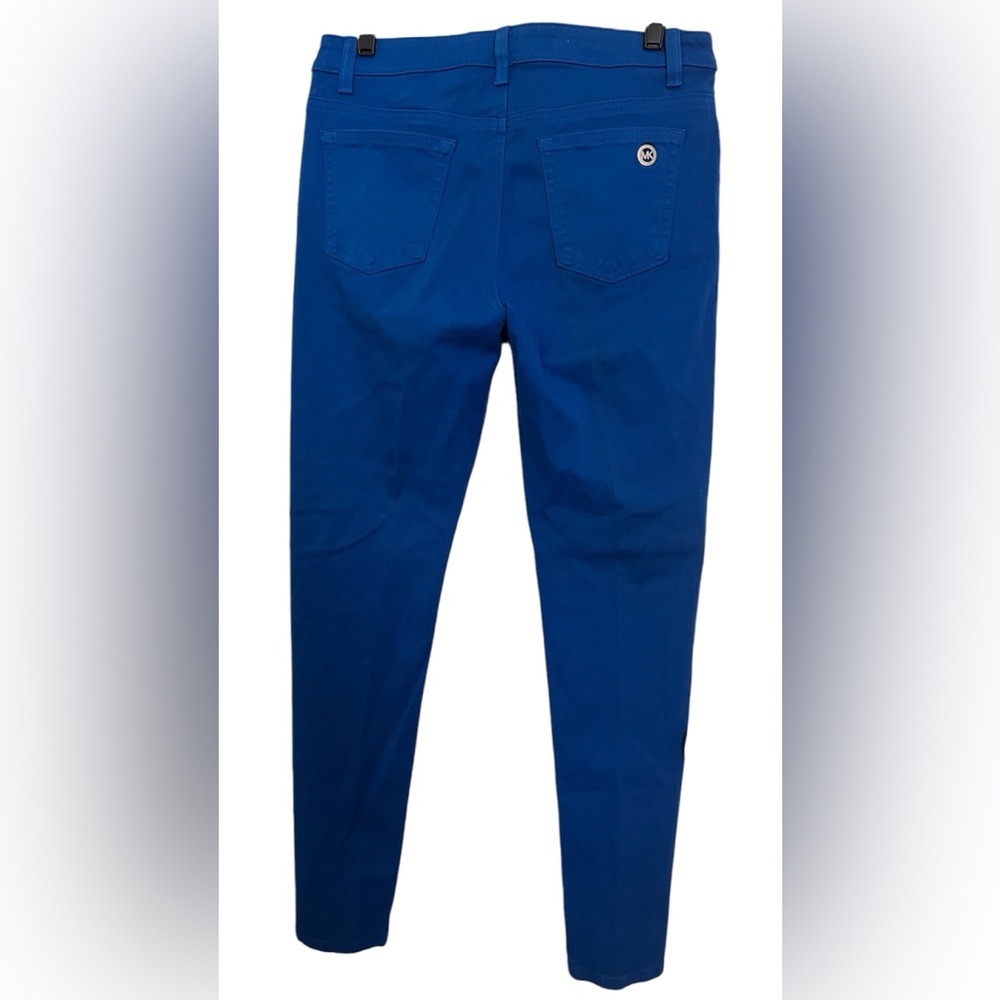 Micheal Kors Royal Blue Skinny Jeans-Blue - Picture 2 of 10